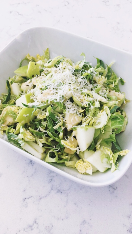 Savory Brussel Sprout Salad